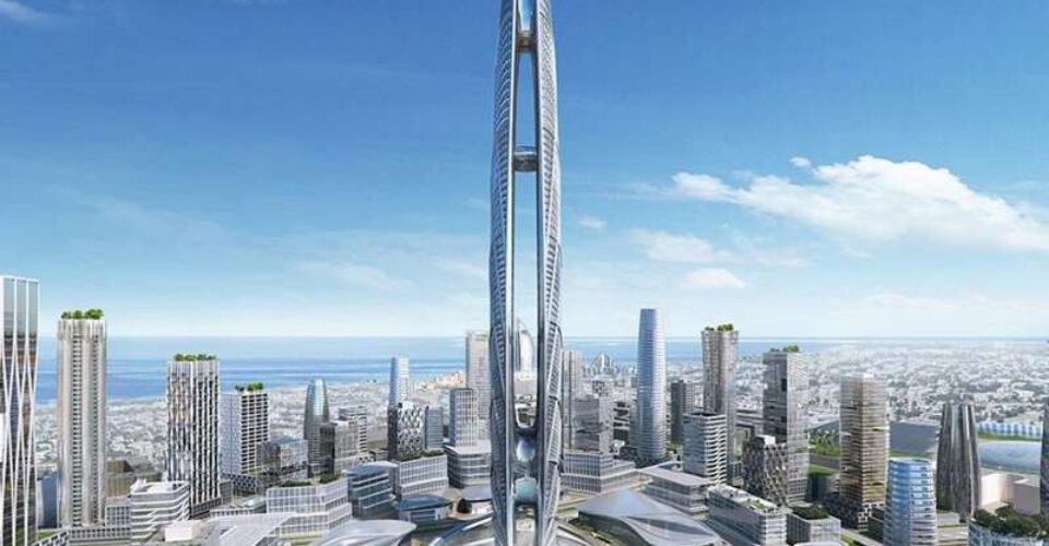 ساخت برج 550 متری جمیرا از اثر انگشت حاکم دبی