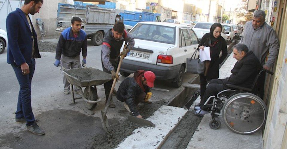 اینفوگرافیک | خیز شهرداری تهران برای مناسب سازی معابر برای معلولان |۳۸۰کیلومتر مسیر باید ساماندهی شود