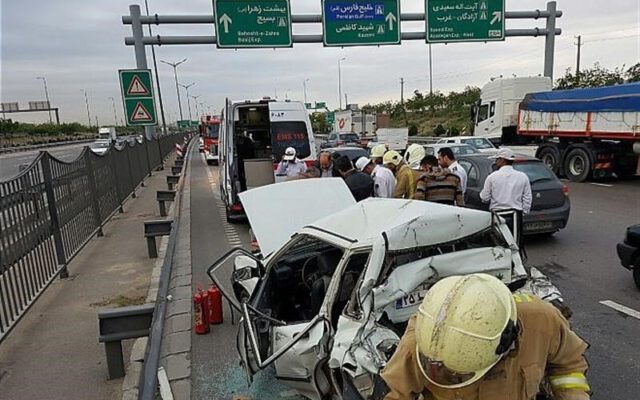 بزرگراه مرگبار تهران که رانندگان را می بلعد | سهمگین ترین تصادفات برای رانندگان شهرستانی