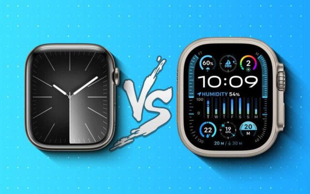 اپل واچ سری ۹ در برابر اپل واچ اولترا ۲؛ کدام ساعت بهتر است؟