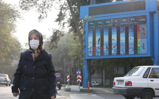 آخرین وضعیت آلودگی هوای تهران در روز چهارشنبه ۲۵ بهمن ۱۴۰۲