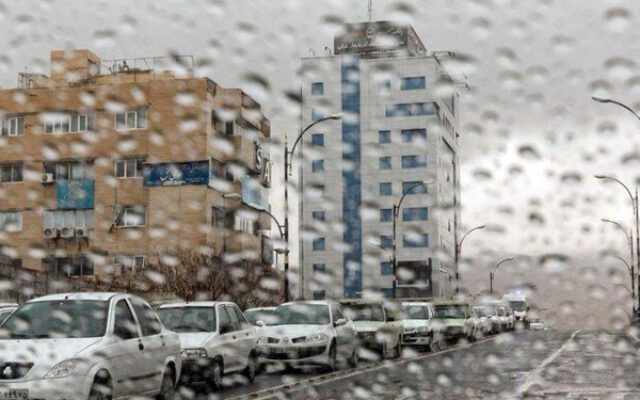 سامانه بارشی جدید وارد تهران می شود