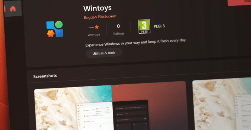 معرفی نرم‌افزار Wintoys؛ بهینه‌سازی ویندوز به بهترین شکل