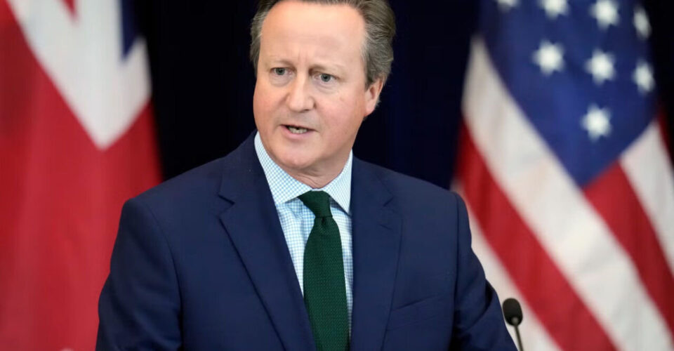 اظهارات جدید وزیر خارجه انگلیس علیه ایران | این راهکار بزرگ‌ترین ضربه به ایران و حماس خواهد بود