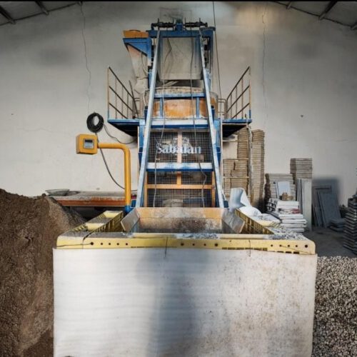 دستگاه تولید سنگ مصنوعی تمام اتوماتیک ساخت شرکت سبلان