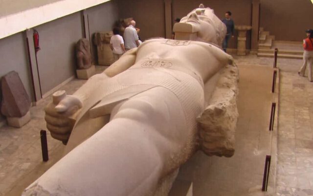 کشف نیمه گم شده یک مجسمه افسانه ای در مصر | نتایج و مطالعات جدید بررسی رامسس دوم