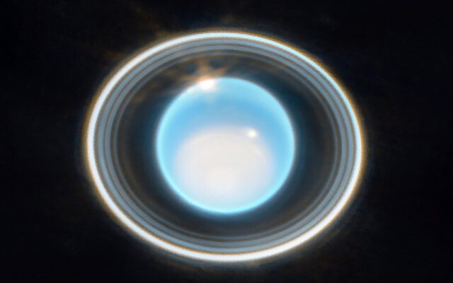 تلسکوپ جیمز وب حلقه‌های تماشایی اورانوس را آشکار کرد