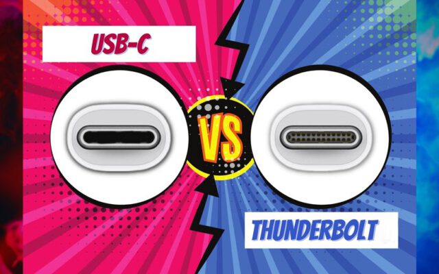 تاندربولت در برابر USB-C؛ تفاوت این پورت‌ها در چیست؟