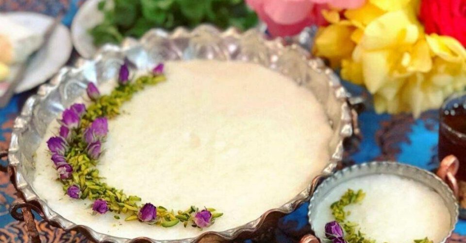 طرز تهیه فرنی و شیربرنج فوری برای ادای نذر