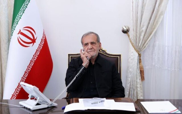 تماس تلفنی رئیس جمهور ازبکستان با پزشکیان