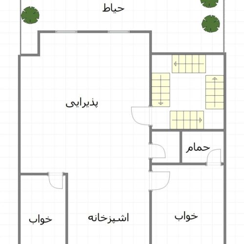 فروش دو واحد آپارتمان در نصف راه