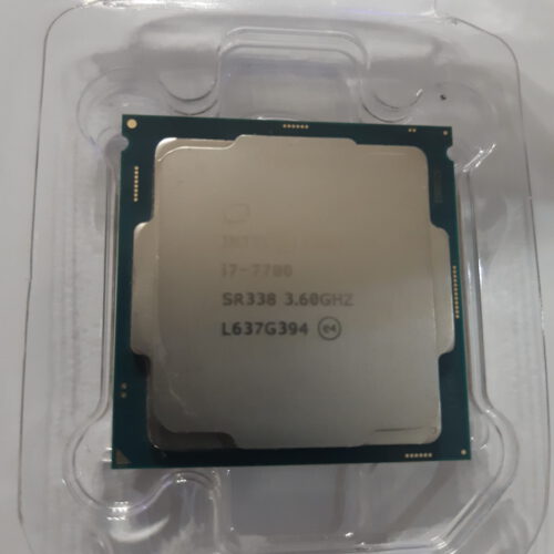 CPU  7i 7700