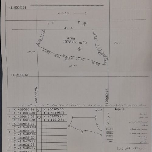 زمین بر کمربندی لاهیجان