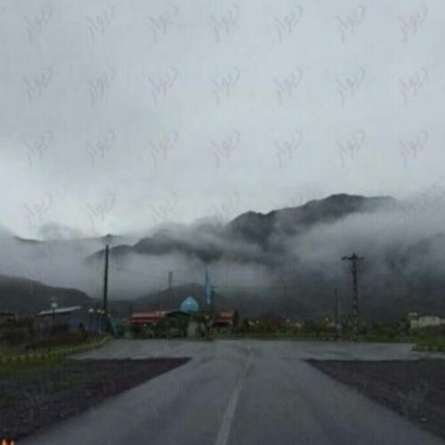 306 زمین دو نبش در روستای سر سبز جارو با جواز ساخت