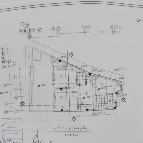 زمین ب متراژ 136 متر دارای جواز ساخت اماده و سند تک برگ اوقافی پشت پاساژ مهستان