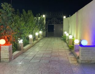 یک باغچه به متراژ 425متر در قلب شهر