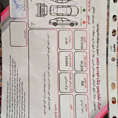 ماشین 206