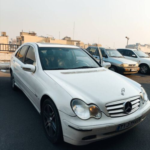 بنزc240  مدل 2002  سفید