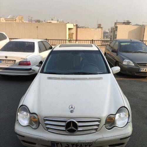 بنزc240  مدل 2002  سفید