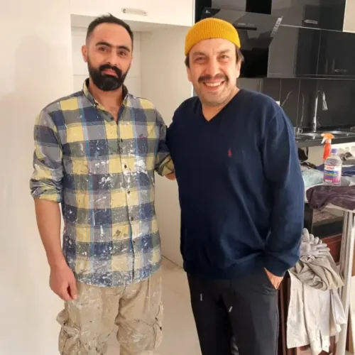 نقاش رنگ نما و نقاش ساختمان و کنتکس