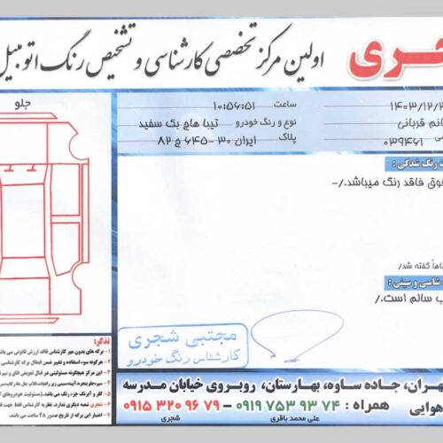 تیبا2 هاچبک