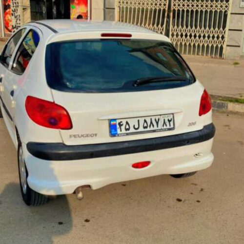 سواری پژو 206 تیپ 5