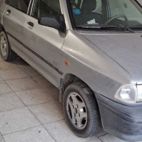 پراید 86 بی رنگ شاسی سالم بازدید کاشمر