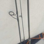 چوب ماهیگیری اساکو سه تکه  3.60ودوعدد دایوا ویک عدد چرخ