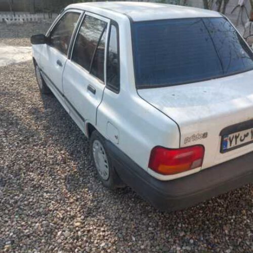 پراید 82 استثنایی سالم بی رنگ
