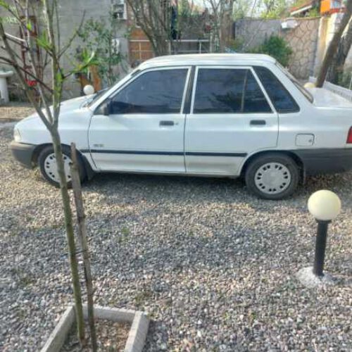 پراید 82 استثنایی سالم بی رنگ