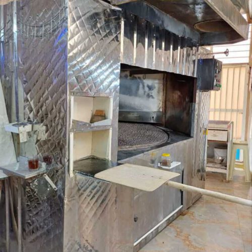فروش یک دستگاه تنور دوار یا گردان سنگک