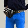 کیف کمری مردانه چرم اصل