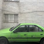 تاکسی خطی پژو 405 GLX سبز