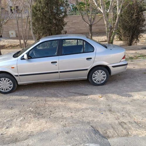 سمند کلکسیونی عتیقه زیر خاکی در حد صفر مدل 84 برابر مدل بالا