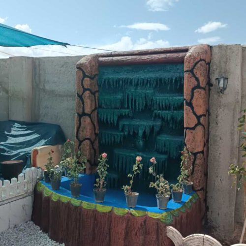 خونه باغ مبله(آماده سکونت)
