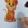 قبول سفارش انواع تابلوهای نقاشی و سیاه قلم و نقاشی دیواری و سقفی