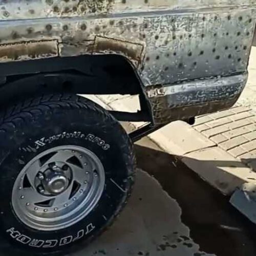 صافکاری پاترول پاژن پیکاپ جیپ مزدا لندرور بلیزر تویوتا کاپرا