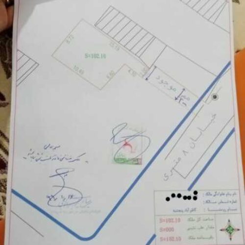 100 متر مسکونی مشهد کاظم آباد جاده کلات امتیاز کامل