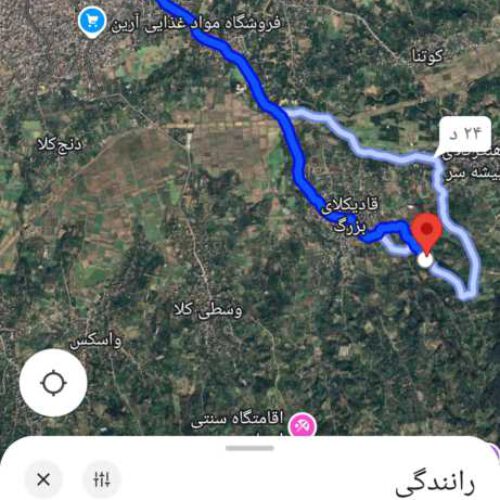 فروش فوری و شرایطی 1200 متر باغ ممتاز در قادیکلا قائم شهر