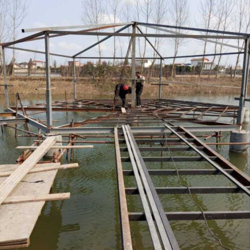 ساخت کلبه چوبی و سوئیسی