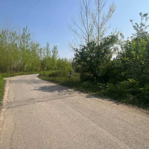 زمین مسکونی همراه با خانه کلنگی (نسق)