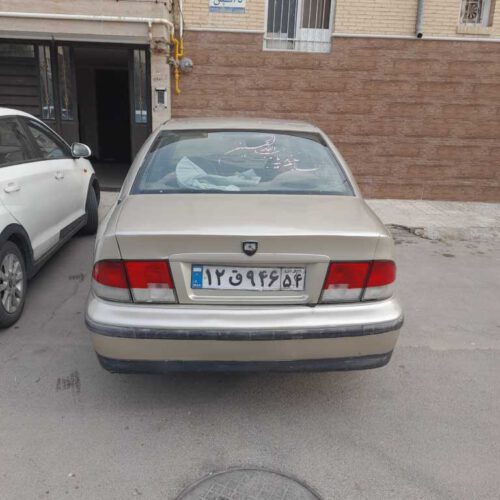 سمند دو گانه دستی مدل 84