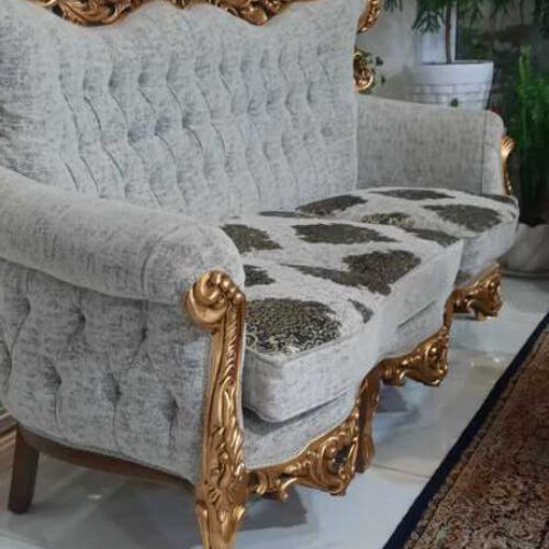 مبلمان سلطنتی 9نفره تمام چوب راش