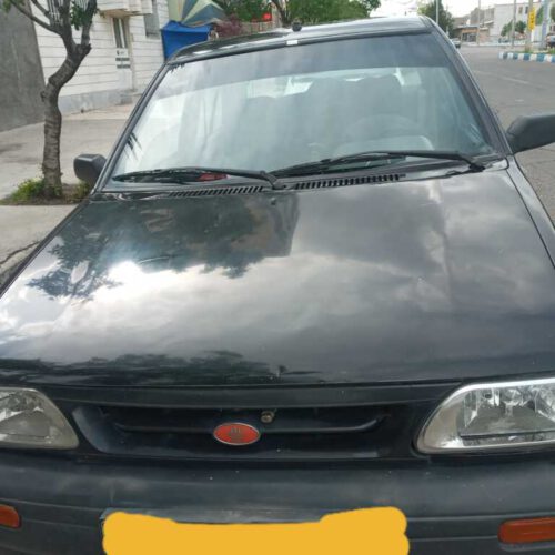 پراید86 مشکی گاز سوز کارخانه