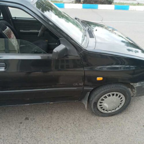 پراید86 مشکی گاز سوز کارخانه