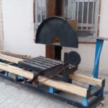 دستگاه فرز لاشه بر سنگ مدل LF85_100 عمق برش 50