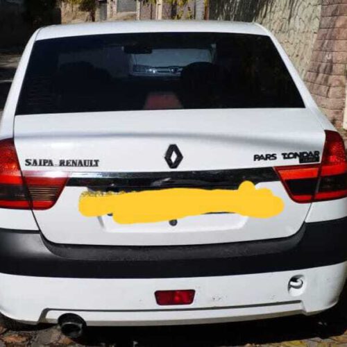 فروش رنو پارس تندر مدل 96