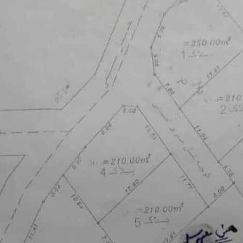 زمین در بام تنکابن با بهترین ویو دریا و جنگل