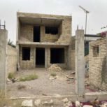 منزل نیمه کاره طرح دوبلکس