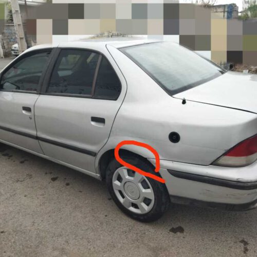 سمند معمولی 86 بدون تصادف